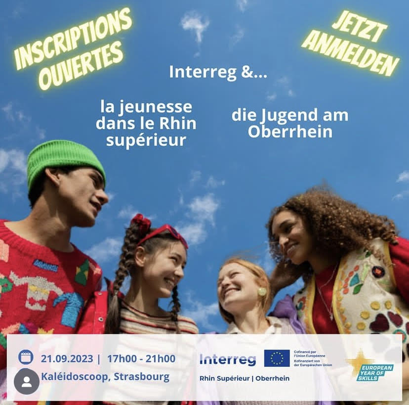 (FR) 21.09.2023: Evénement Interreg pour la jeunesse