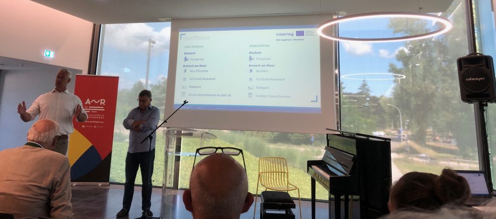 Auftaktveranstaltung vom Interreg Projekt Sport’Rhena am 28. Juni in Art’Rhena