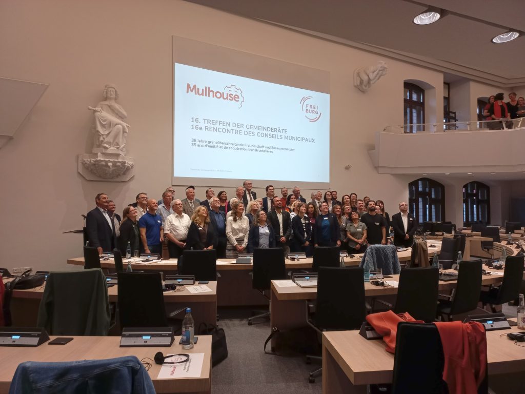 Un bel échange entre les Villes de Mulhouse et Fribourg !