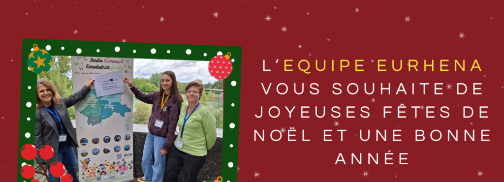 Weihnachtsgrüße vom Eurodistrict Eurhena – ab dem 5. Januar 2026 wieder erreichbar Weihnachtsgrüße vom Eurodistrict Eurhena – ab dem 5. Januar 2026 wieder erreichbar