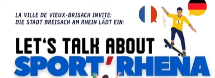 Sport’Rhena : Einladung zum deutsch-französischen Sportworkshop am 31.01.2026 in Breisach