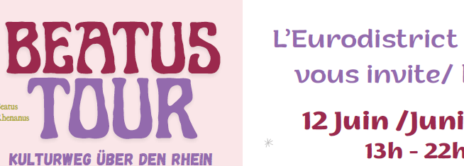 Beatus Tour 3ème étape le 12 juin 2026 à Müllheim et Mulhouse – Inscrivez vous vite!! Les places sont limitées!